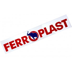 Наклейка с логотипом Ferroplast